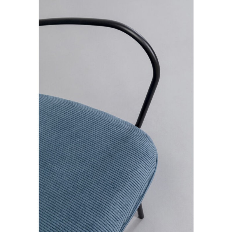 Chair with Armrest Viola Blue